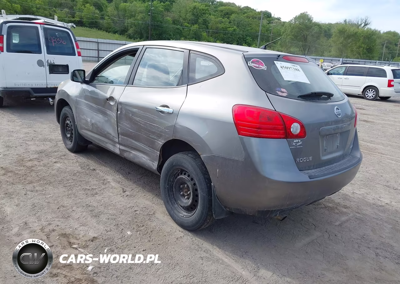 2010 Nissan Rogue S VIN:JN8AS5MV6AW607198 - 3