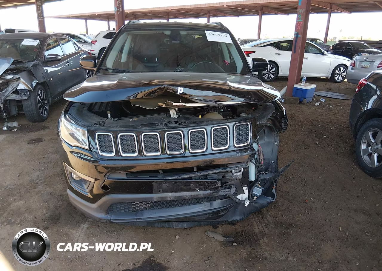 2017 Jeep New Compass Latitude Fwd VIN:3C4NJCBB4HT682110 - 12