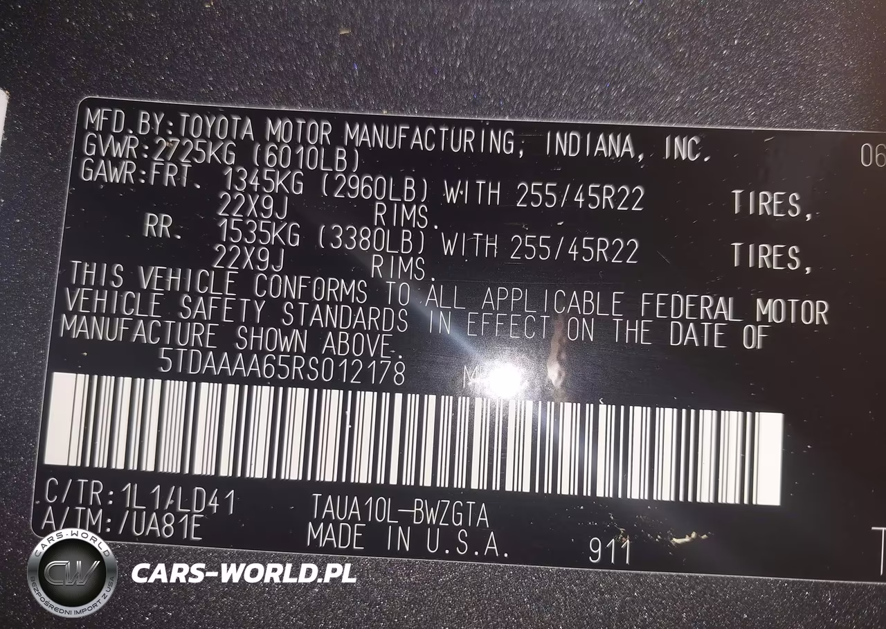2024 Lexus Tx 350 Luxury VIN:5TDAAAA65RS012178 - 9