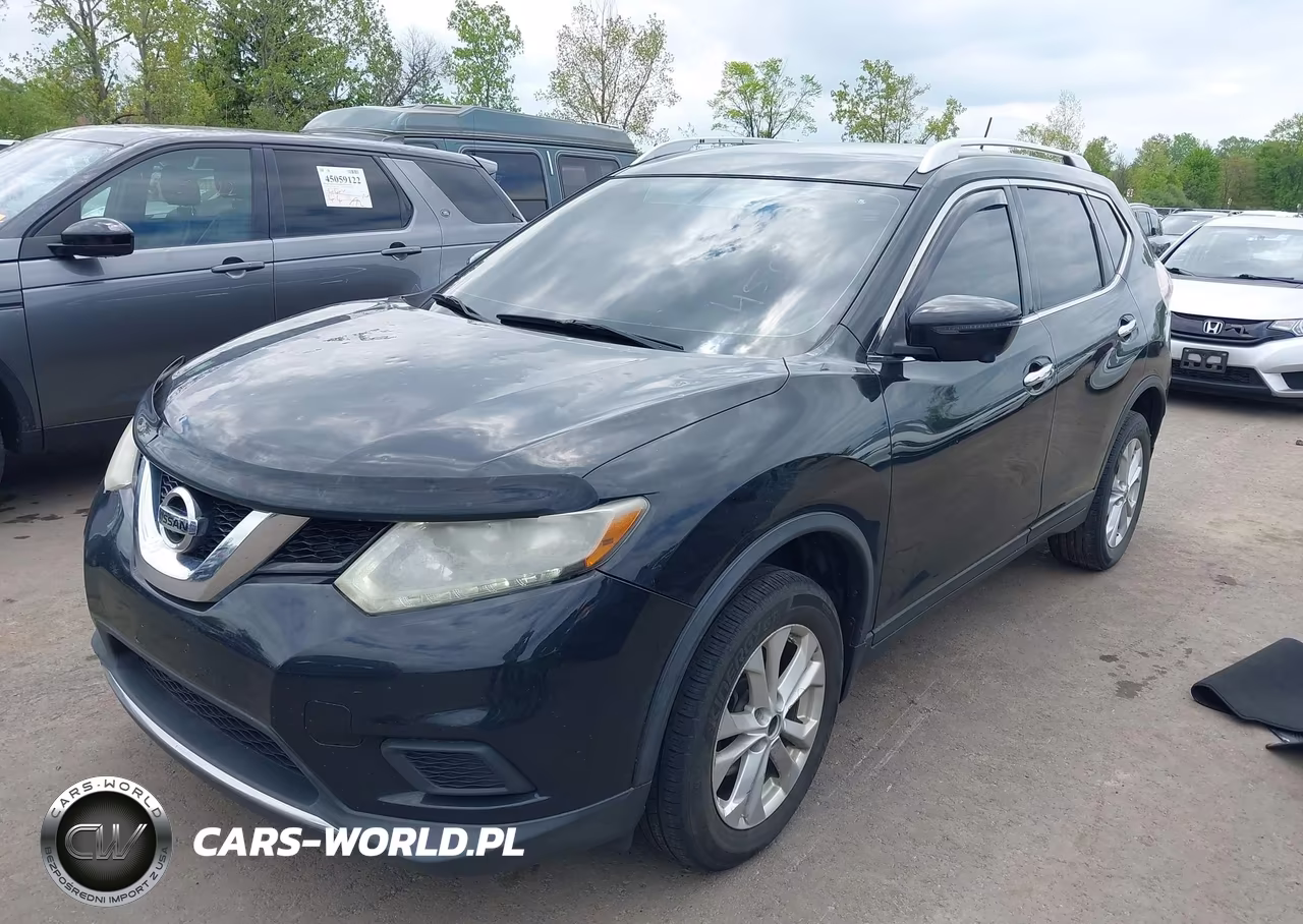 2016 Nissan Rogue Sv VIN:KNMAT2MV5GP595183 - 2