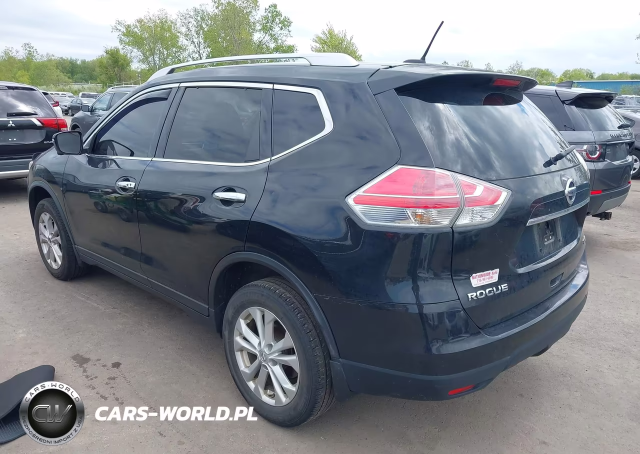 2016 Nissan Rogue Sv VIN:KNMAT2MV5GP595183 - 3