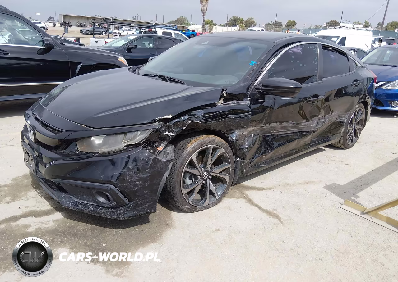 2020 Honda Civic Sport VIN:2HGFC2F81LH546527 - 2