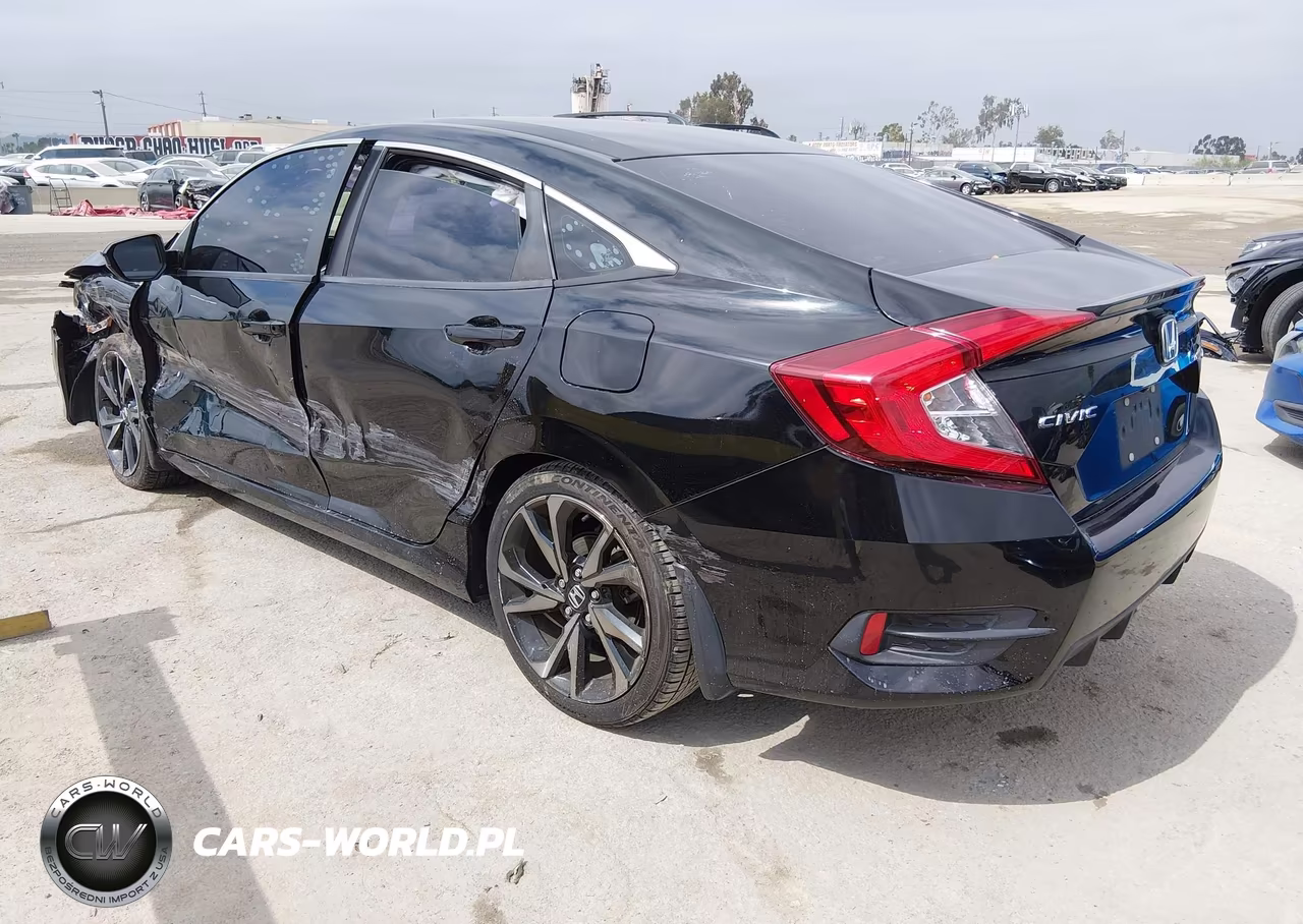 2020 Honda Civic Sport VIN:2HGFC2F81LH546527 - 3