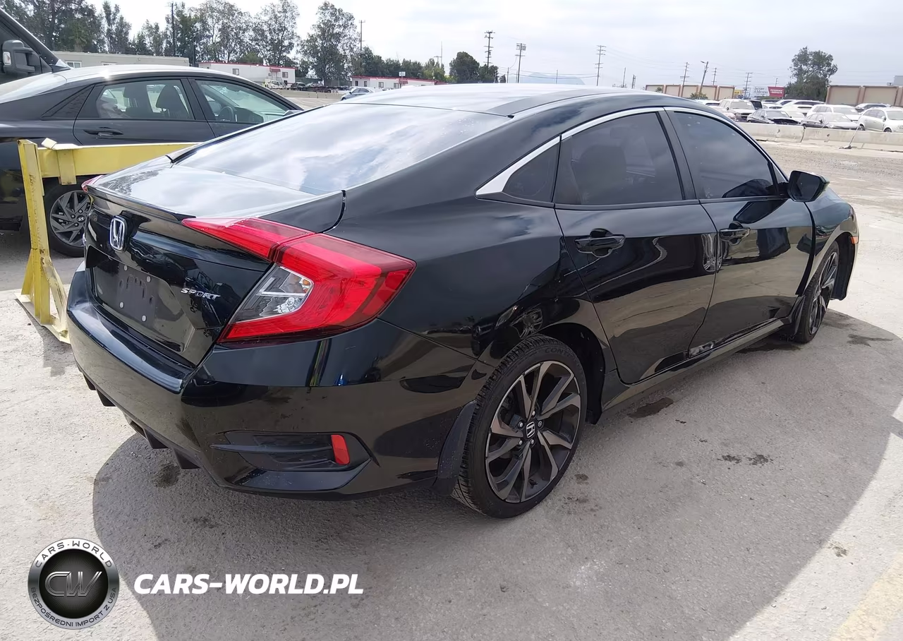 2020 Honda Civic Sport VIN:2HGFC2F81LH546527 - 4