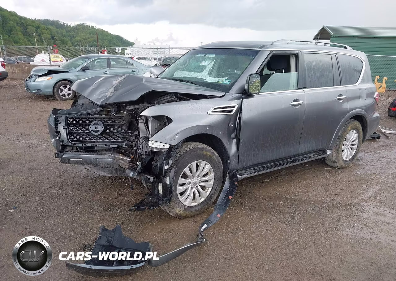 2017 Nissan Armada Sv VIN:JN8AY2NC0H9509948 - 2