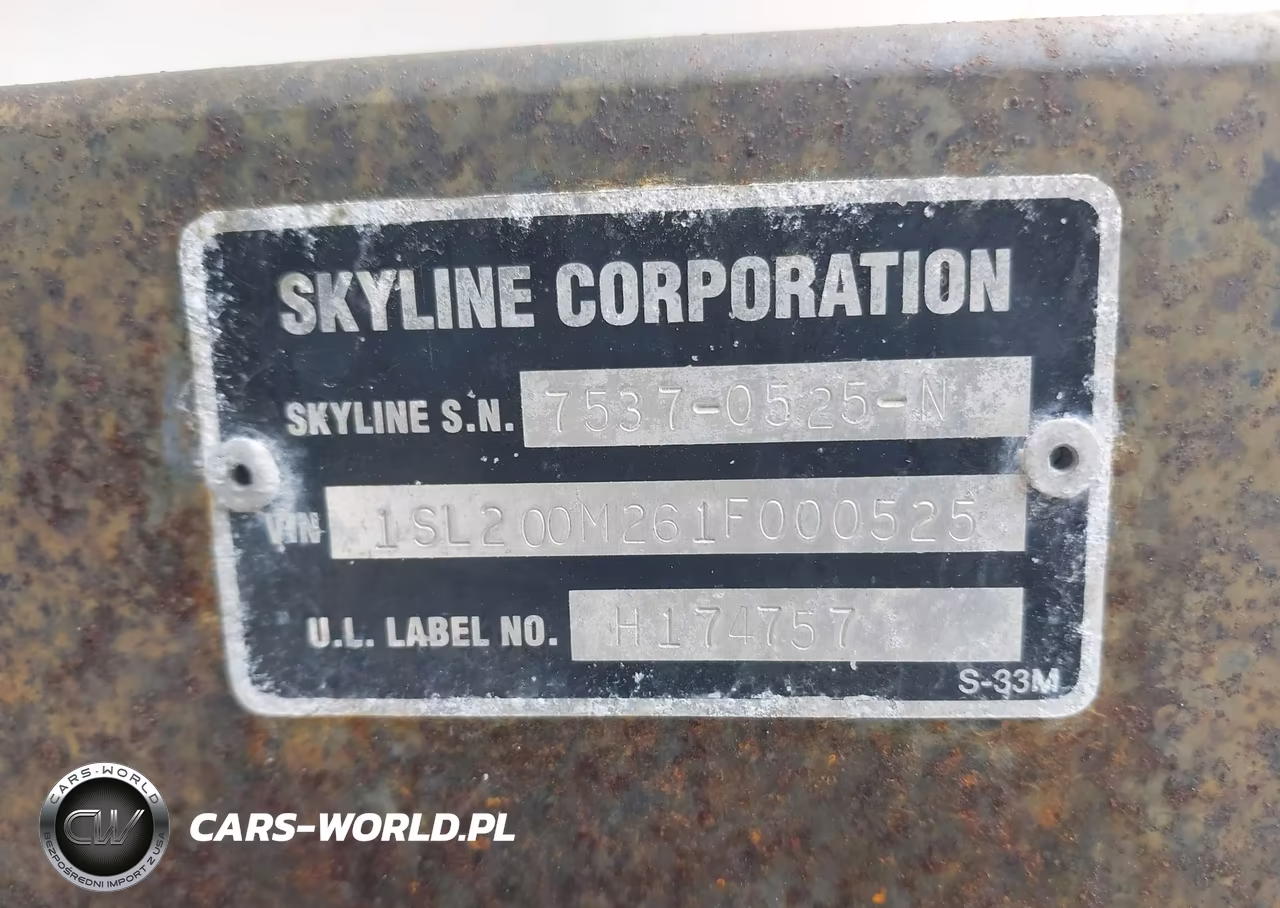 2001 Layton Other VIN:1S6200M261F000525 - 9
