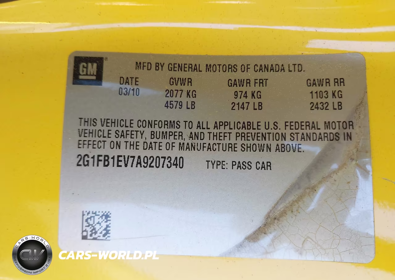 2010 Chevrolet Camaro 1Lt VIN:2G1FB1EV7A9207340 - 9