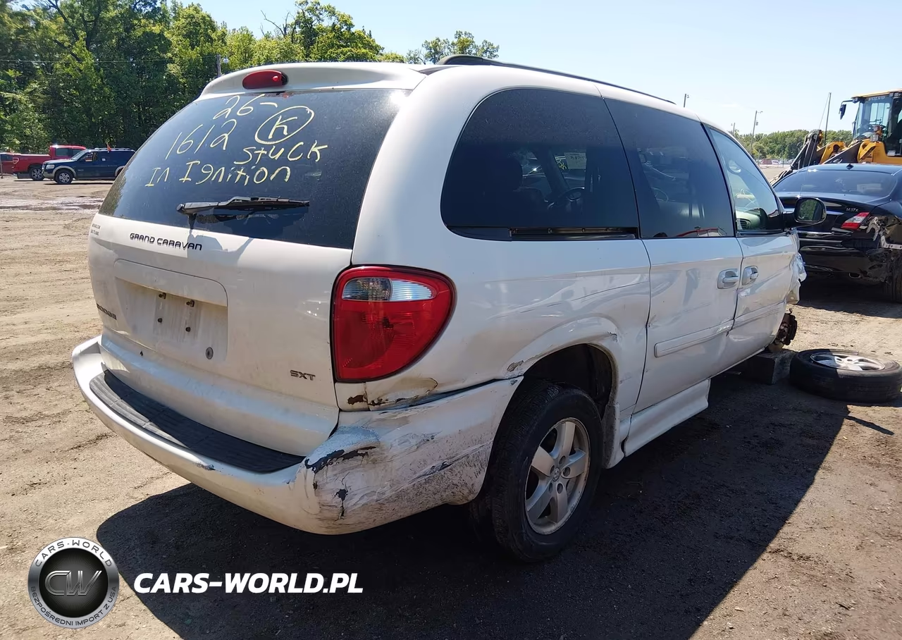 2007 Dodge Grand Caravan Sxt VIN:2D4GP44L57R345369 - 4
