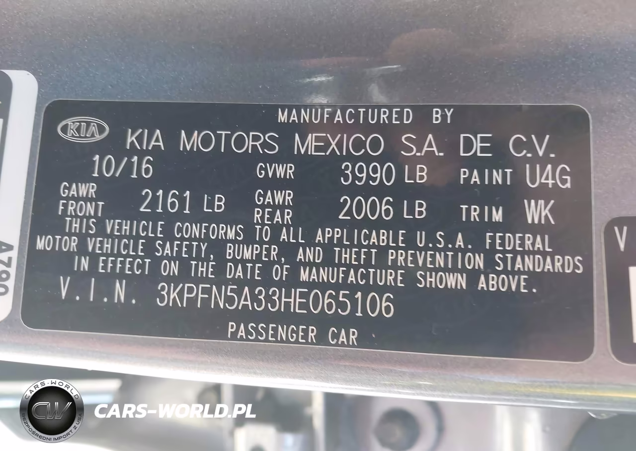 2017 Kia Forte Sx VIN:3KPFN5A33HE065106 - 9