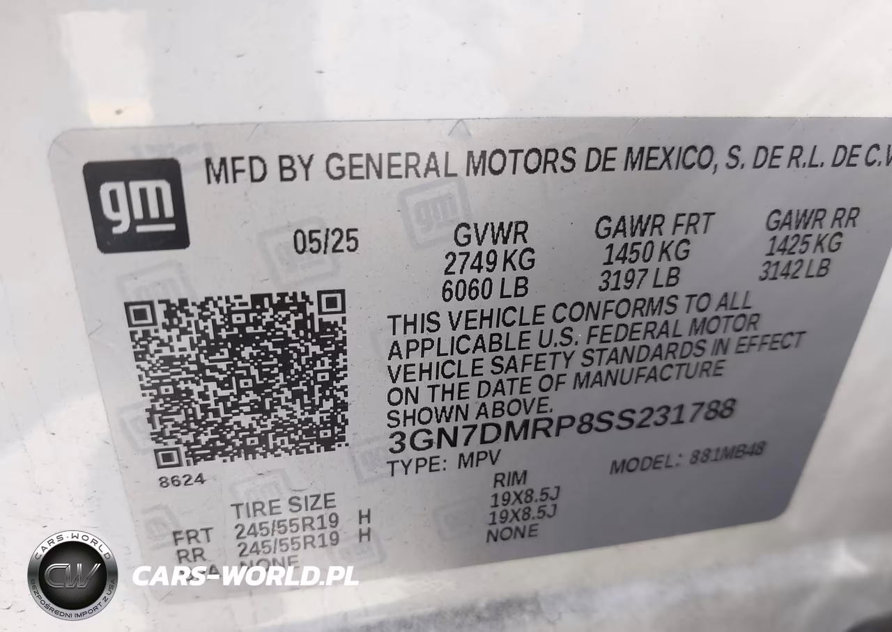 2025 Chevrolet Equinox Ev Lt 1 VIN:3GN7DMRP8SS231788 - 9