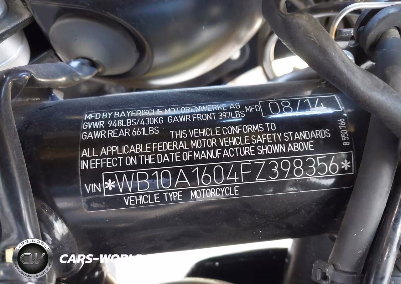 2015 BMW R Nine T VIN:WB10A1604FZ398356 - 10
