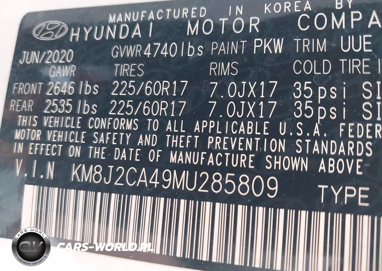 2021 Hyundai Tucson Se VIN:KM8J2CA49MU285809 - 9