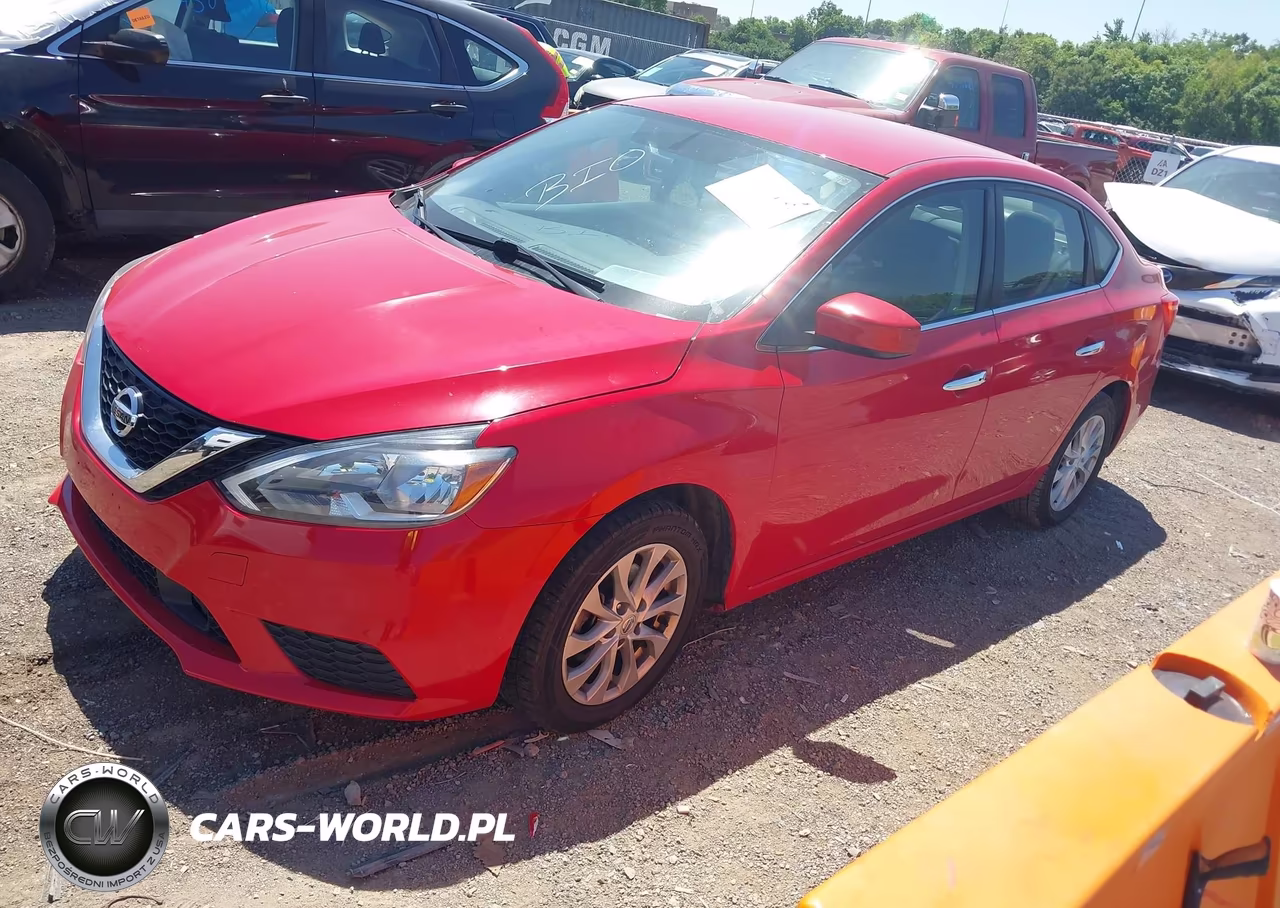 2018 Nissan Sentra Sv VIN:3N1AB7AP4JL655160 - 2