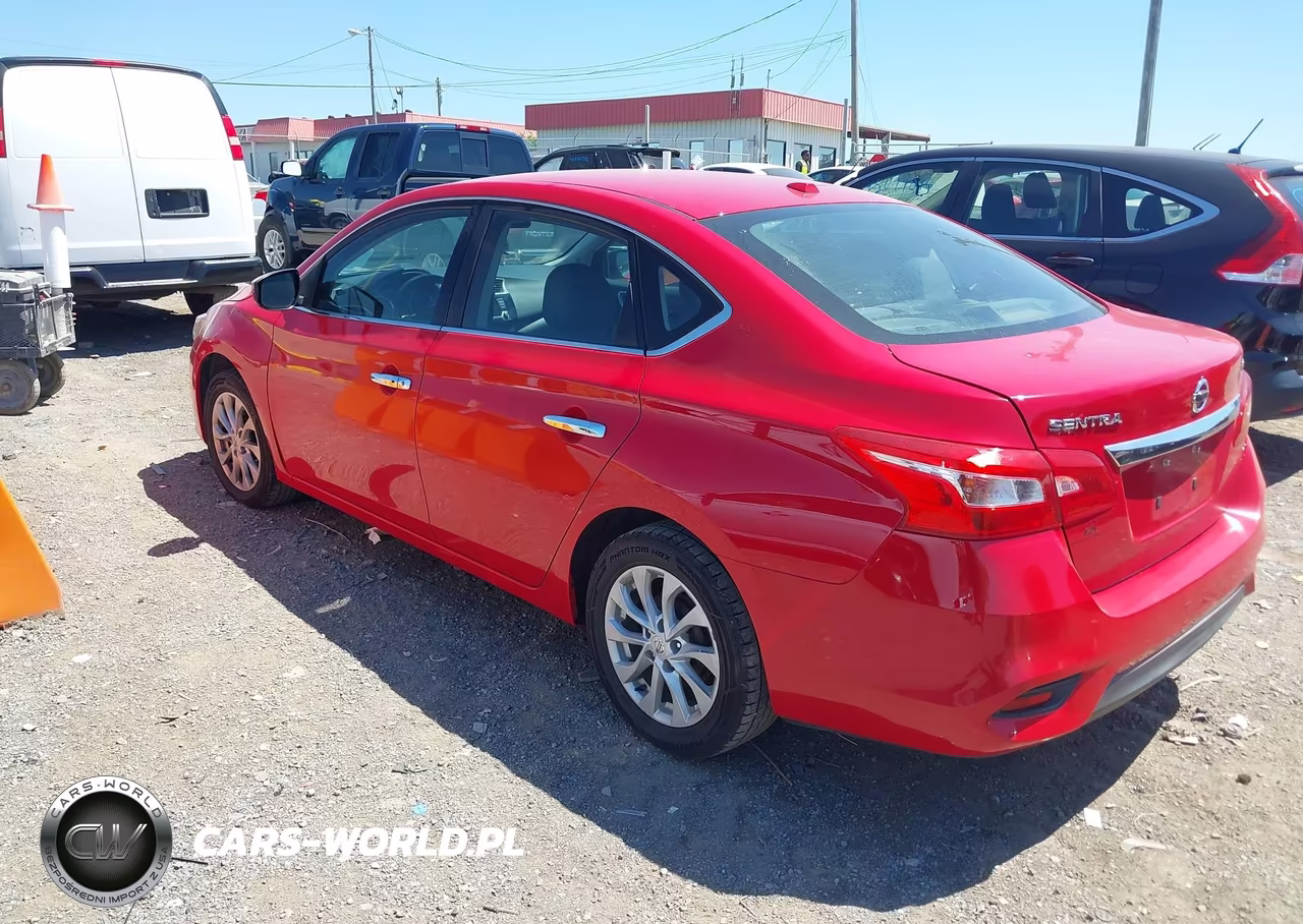 2018 Nissan Sentra Sv VIN:3N1AB7AP4JL655160 - 3