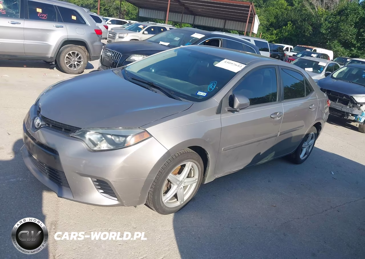 2015 Toyota Corolla Le VIN:5YFBURHE9FP213741 - 2