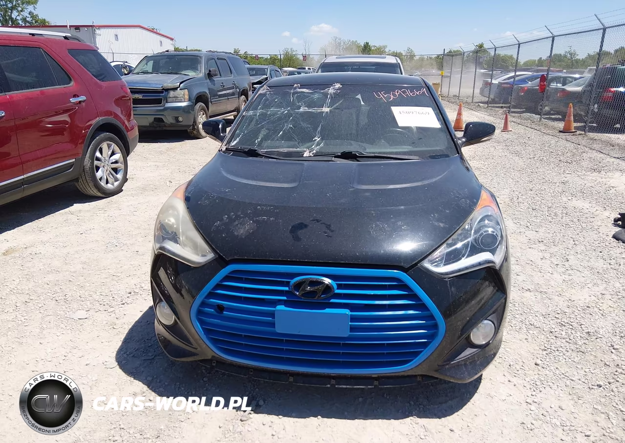 2016 Hyundai Veloster Turbo VIN:KMHTC6AE6GU280023 - 13