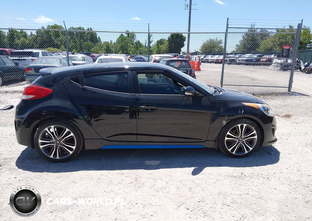 2016 Hyundai Veloster Turbo VIN:KMHTC6AE6GU280023 - 14