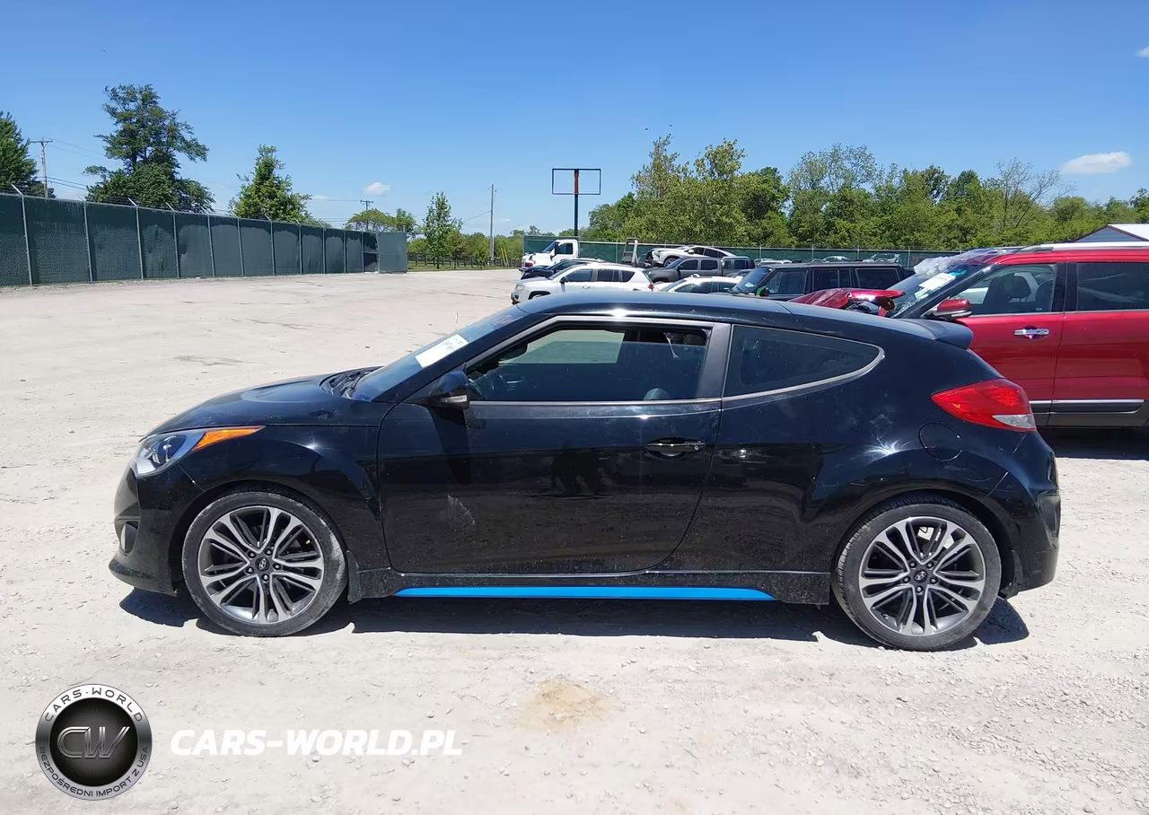 2016 Hyundai Veloster Turbo VIN:KMHTC6AE6GU280023 - 15