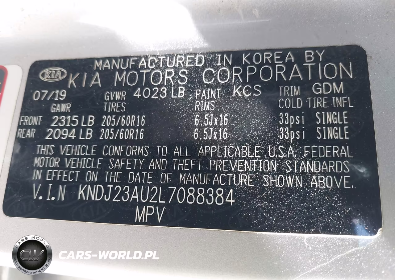 2020 Kia Soul Lx VIN:KNDJ23AU2L7088384 - 9