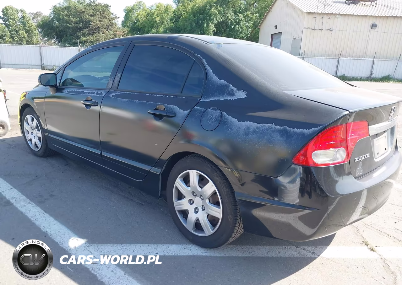 2011 Honda Civic Lx VIN:2HGFA1F51BH517453 - 3