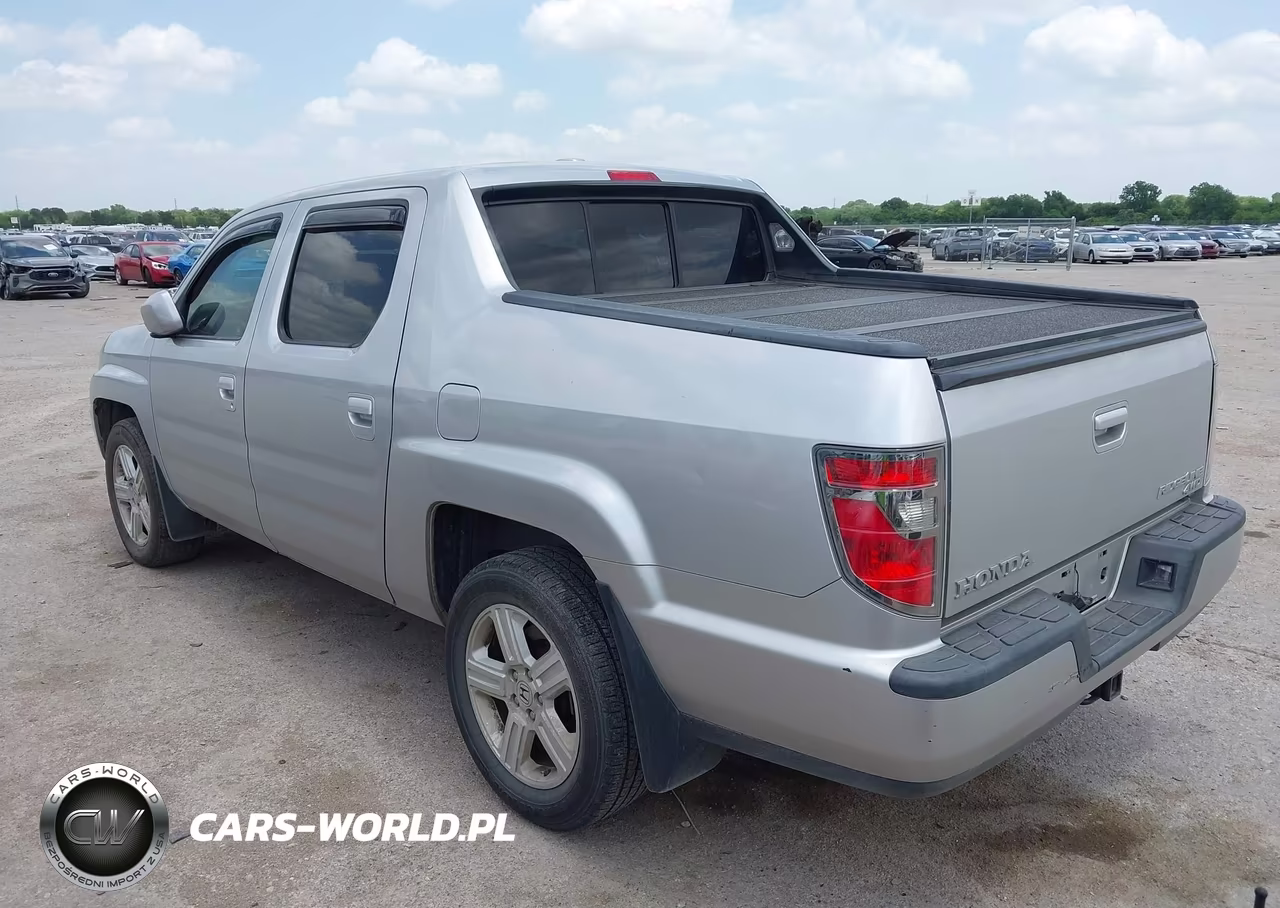 2012 Honda Ridgeline Rtl VIN:5FPYK1F5XCB460379 - 3