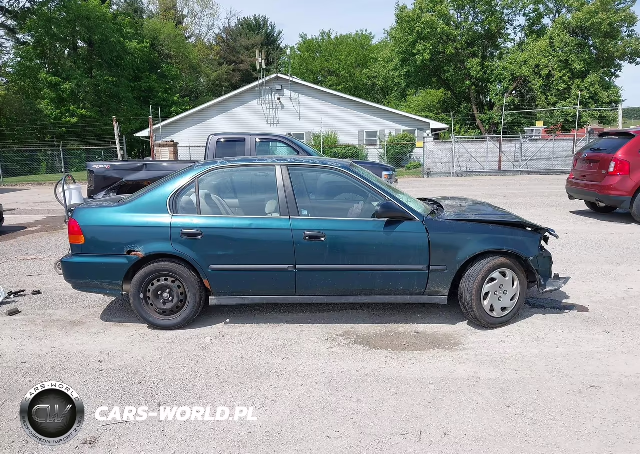 1997 Honda Civic Lx VIN:2HGEJ6678VH536242 - 14