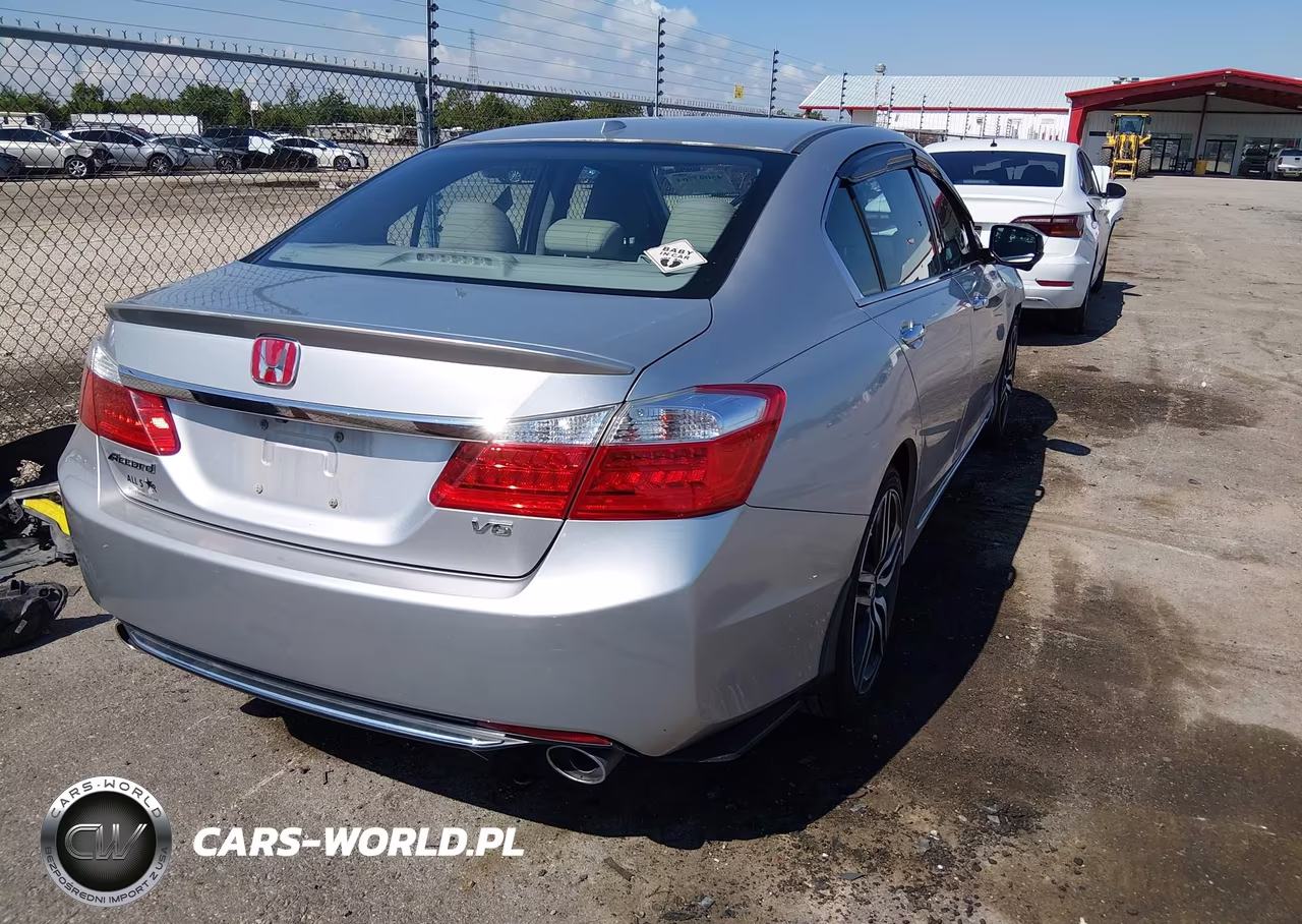 2014 Honda Accord Ex-L V-6 VIN:1HGCR3F84EA019638 - 4