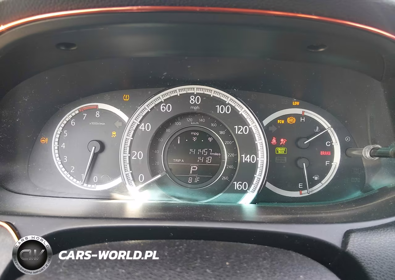 2014 Honda Accord Ex-L V-6 VIN:1HGCR3F84EA019638 - 7