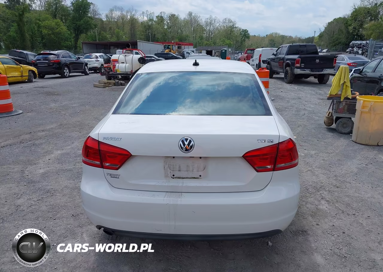2014 Volkswagen Passat 1.8T Se VIN:1VWBT7A38EC111917 - 16