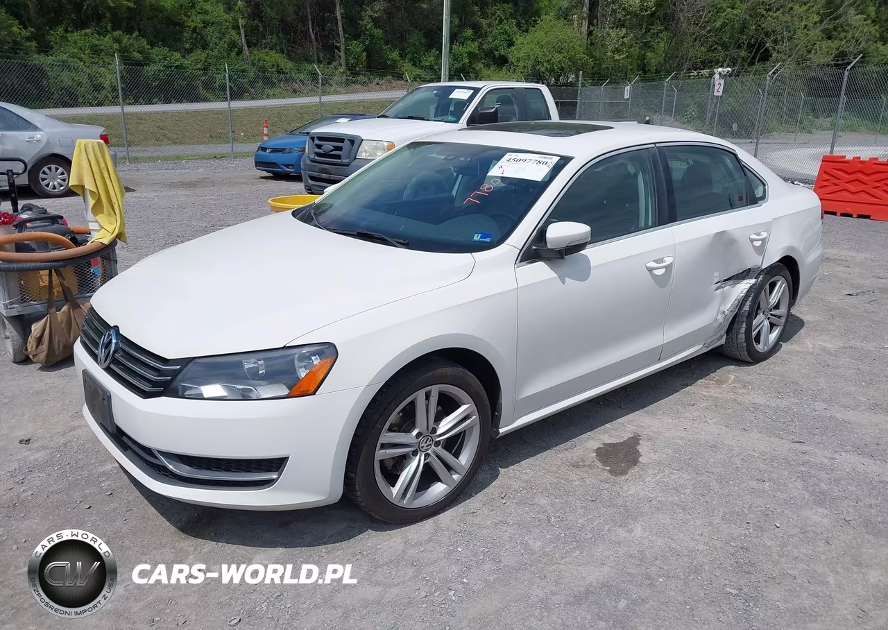 2014 Volkswagen Passat 1.8T Se VIN:1VWBT7A38EC111917 - 2
