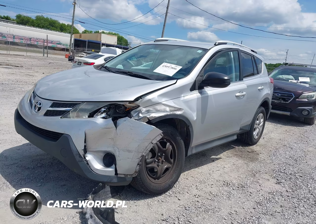 2014 Toyota Rav4 Le VIN:2T3BFREV0EW199554 - 2