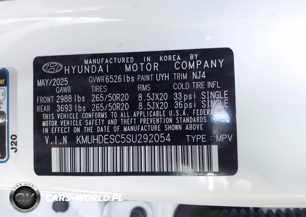 2025 Genesis Gv80 3.5T Advanced Awd VIN:KMUHDESC5SU292054 - 9