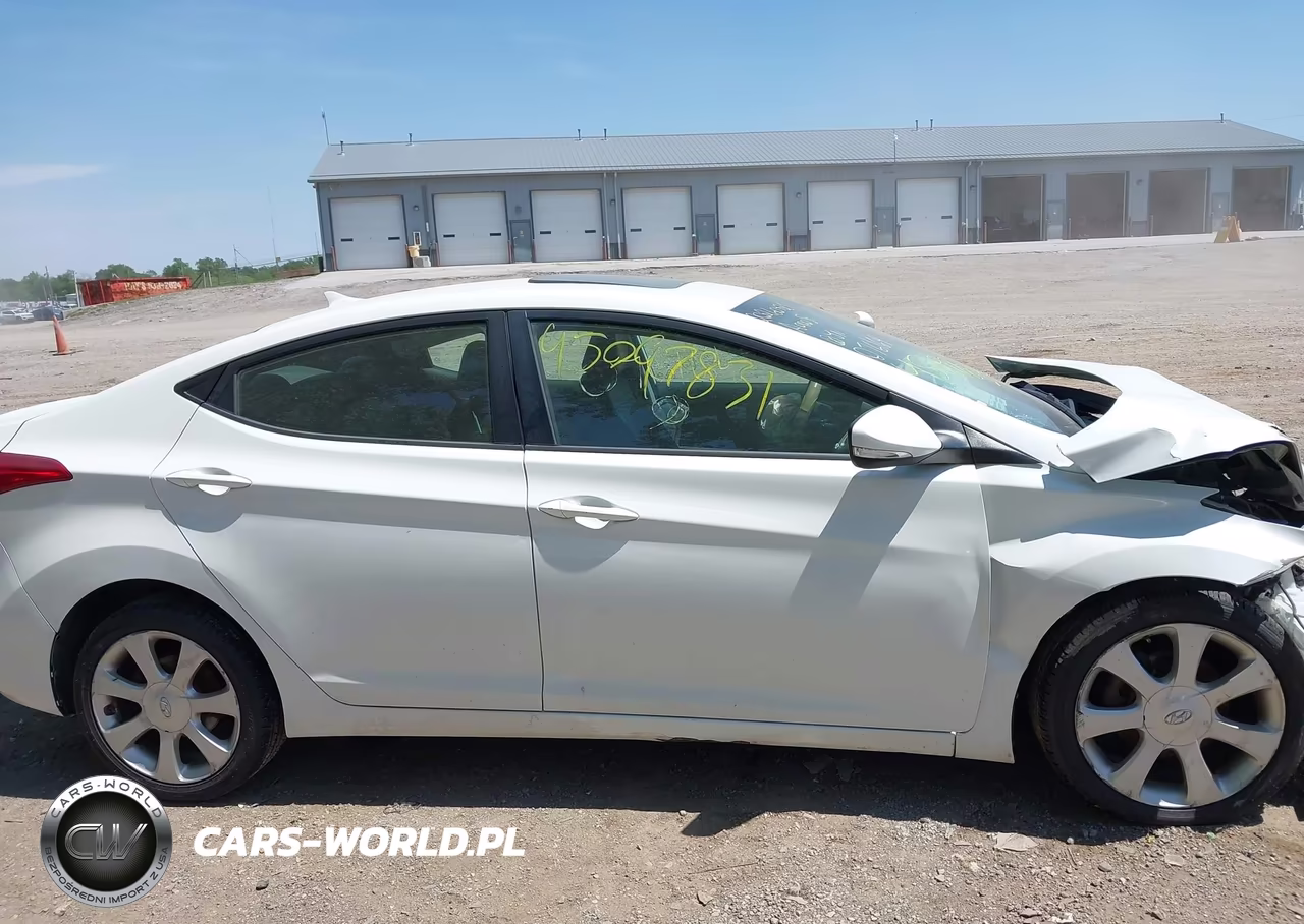 2011 Hyundai Elantra Limited VIN:5NPDH4AEXBH076164 - 13