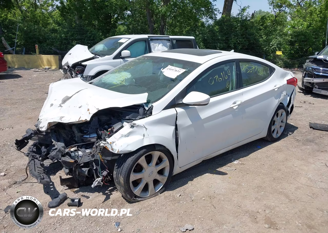 2011 Hyundai Elantra Limited VIN:5NPDH4AEXBH076164 - 2