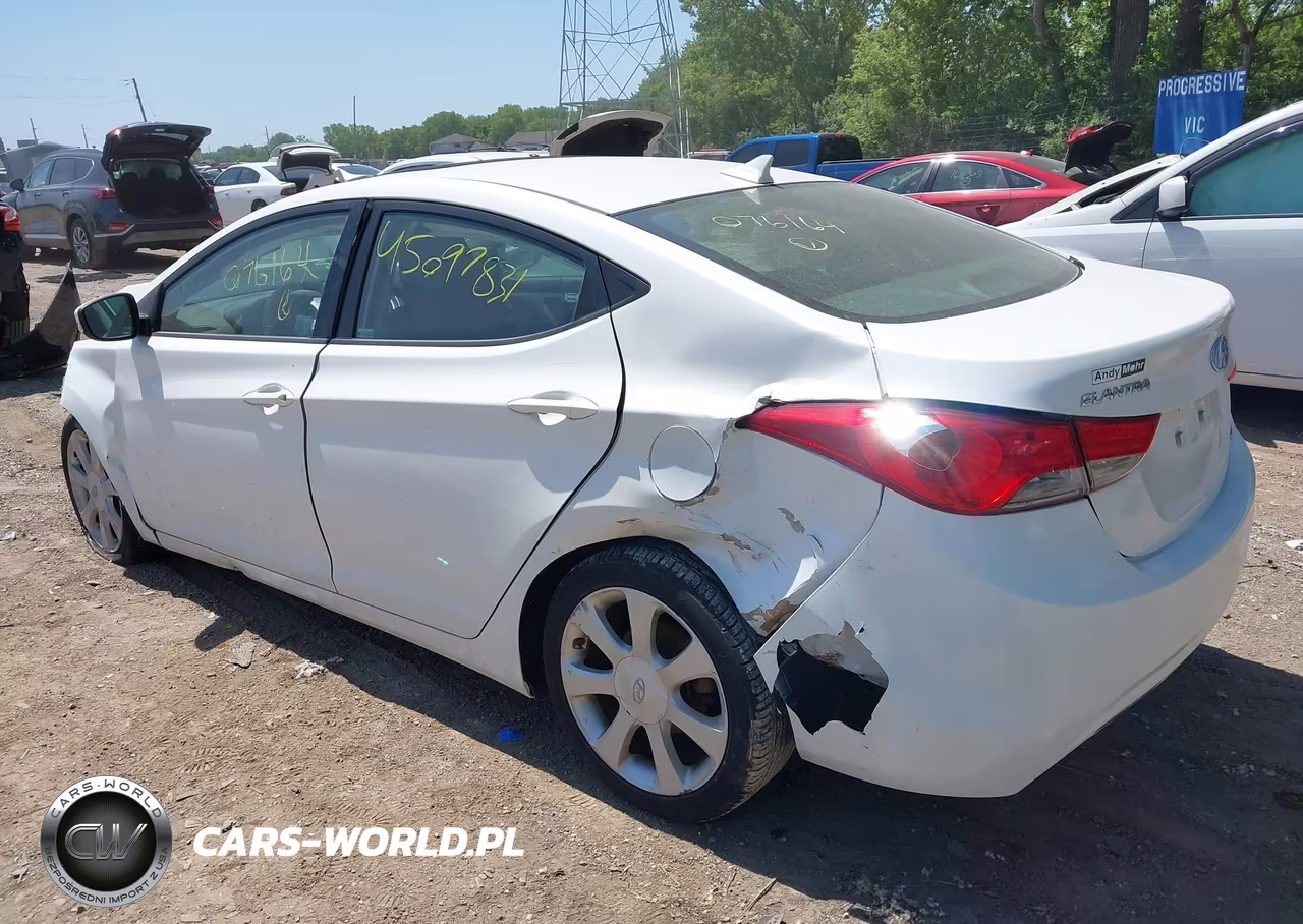 2011 Hyundai Elantra Limited VIN:5NPDH4AEXBH076164 - 3