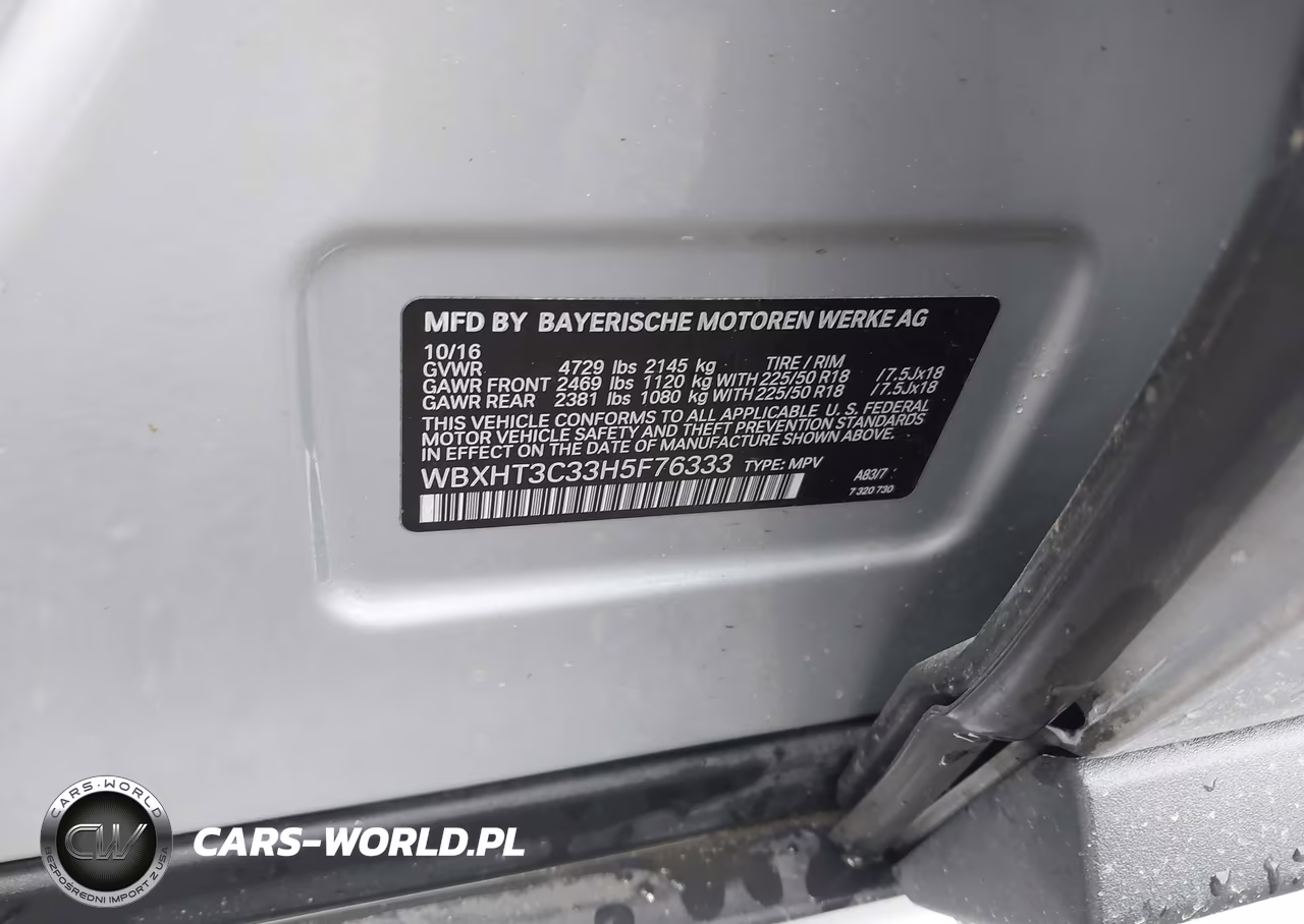 2017 BMW X1 xDrive28I VIN:WBXHT3C33H5F76333 - 9