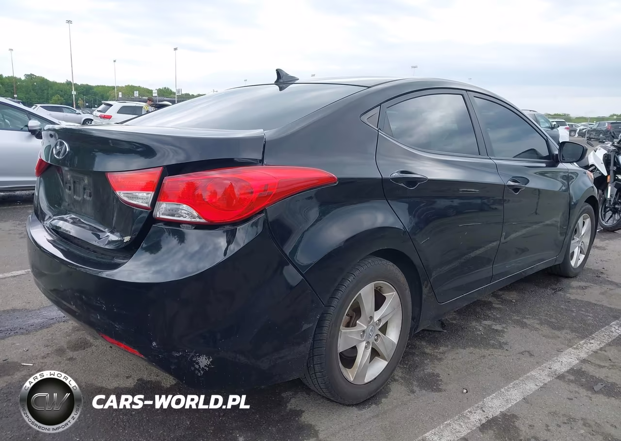 2012 Hyundai Elantra Gls (Ulsan Plant) VIN:KMHDH4AE7CU308402 - 4