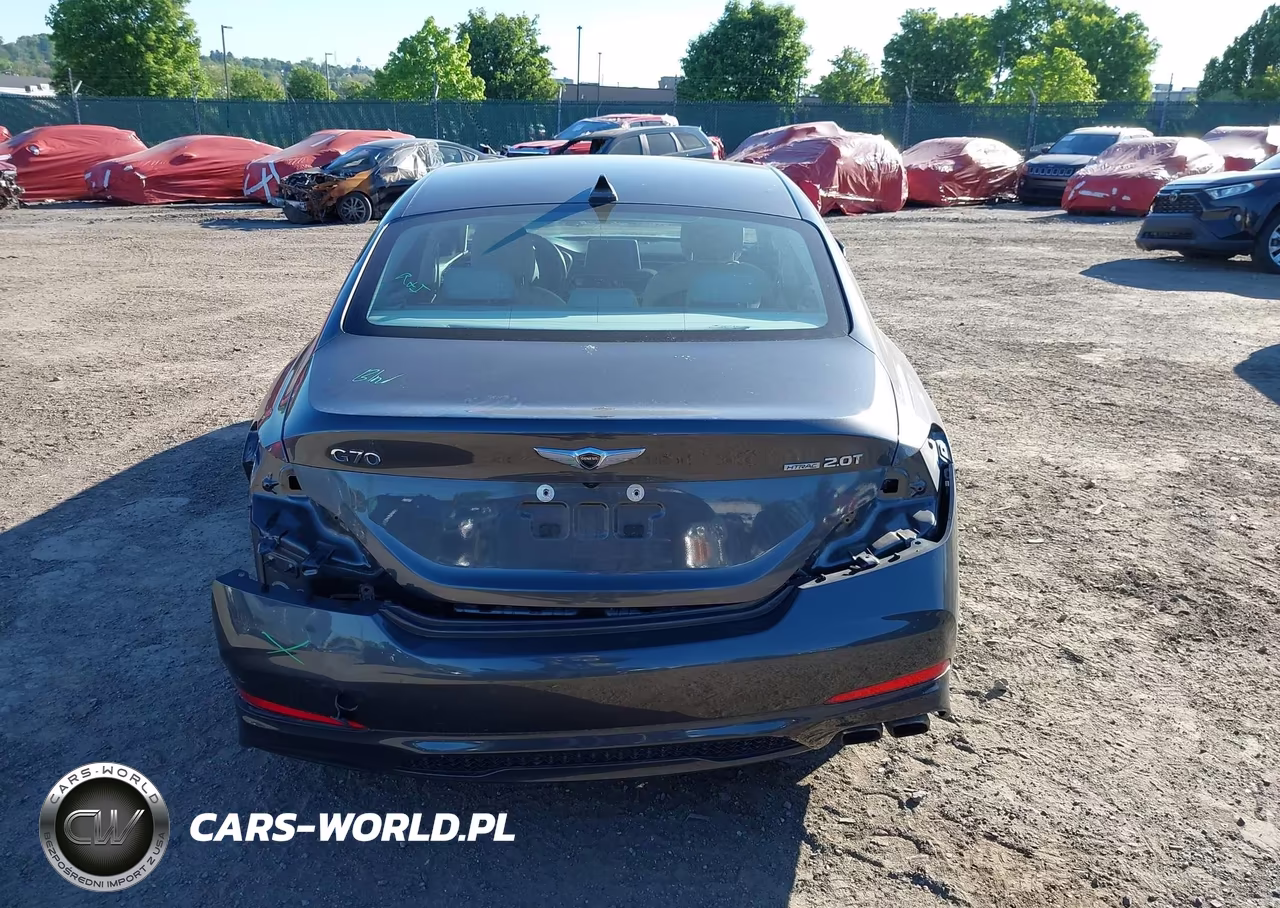 2020 Genesis G70 2.0T Awd VIN:KMTG64LA6LU050263 - 17