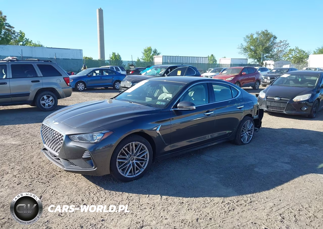 2020 Genesis G70 2.0T Awd VIN:KMTG64LA6LU050263 - 2