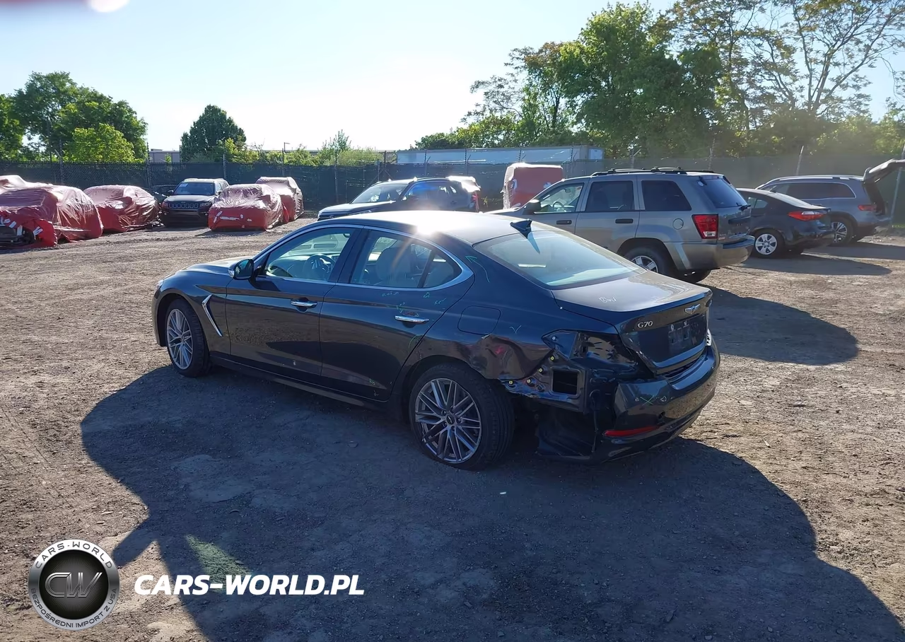 2020 Genesis G70 2.0T Awd VIN:KMTG64LA6LU050263 - 3