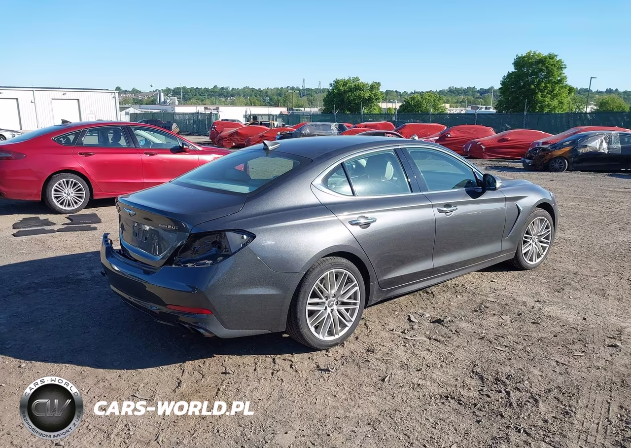 2020 Genesis G70 2.0T Awd VIN:KMTG64LA6LU050263 - 4