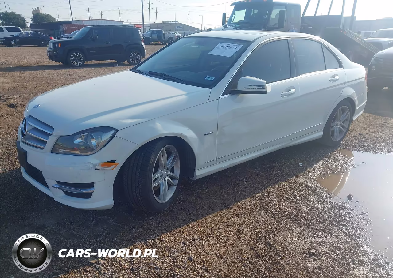 2012 Mercedes-Benz C 250 Luxury-Sport VIN:WDDGF4HB6CA609284 - 2