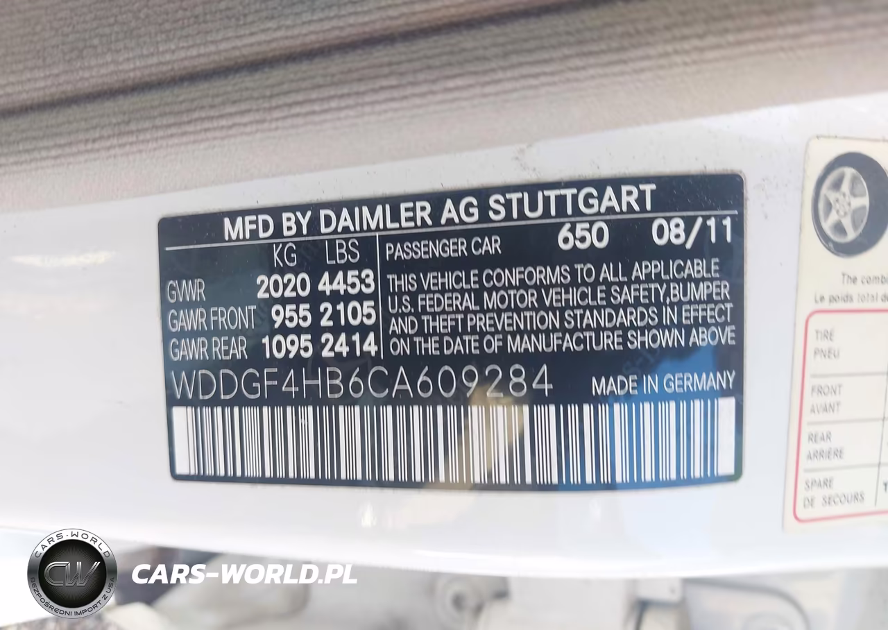 2012 Mercedes-Benz C 250 Luxury-Sport VIN:WDDGF4HB6CA609284 - 9