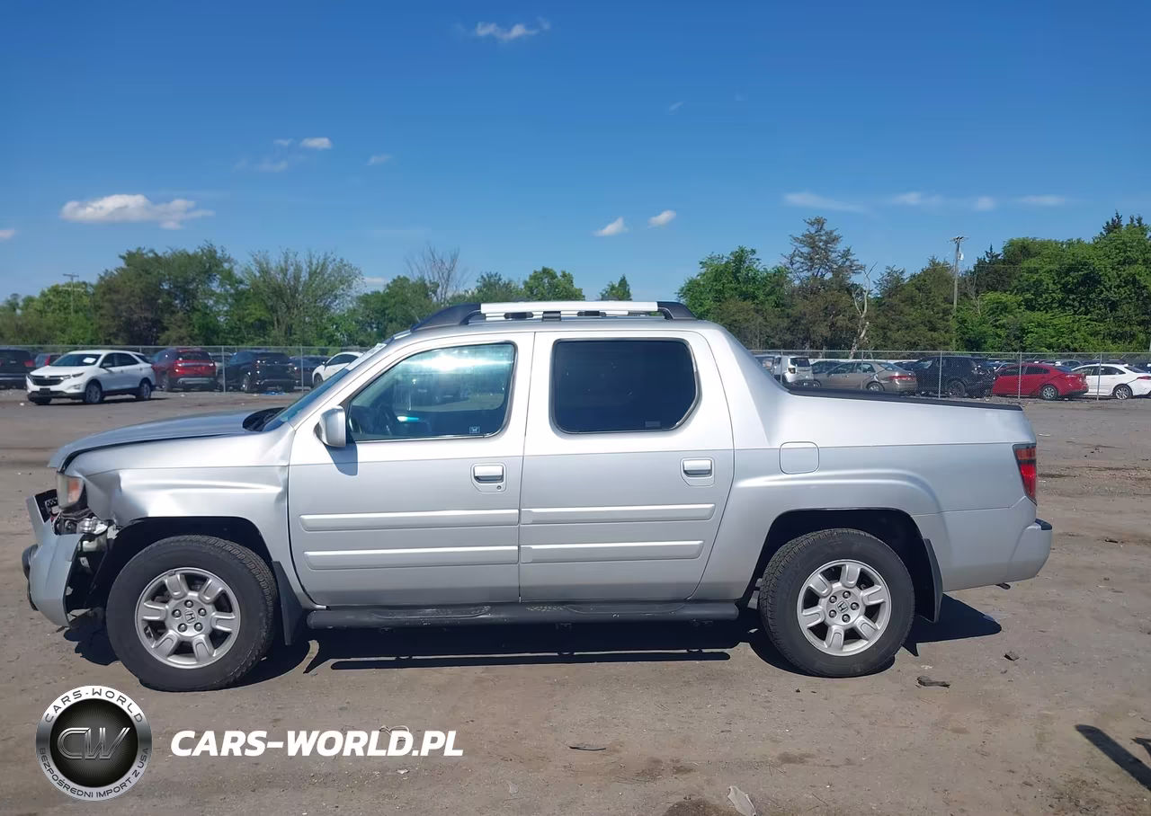 2007 Honda Ridgeline Rtl VIN:2HJYK16517H501406 - 14