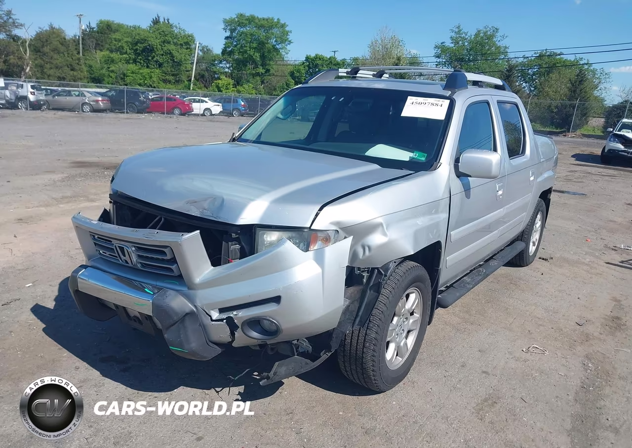 2007 Honda Ridgeline Rtl VIN:2HJYK16517H501406 - 2