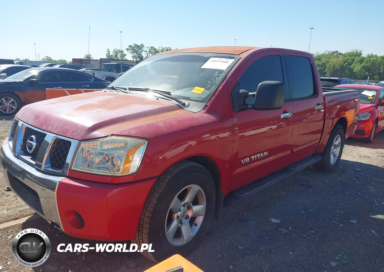 2007 Nissan Titan Se VIN:1N6BA07A67N203344 - 2