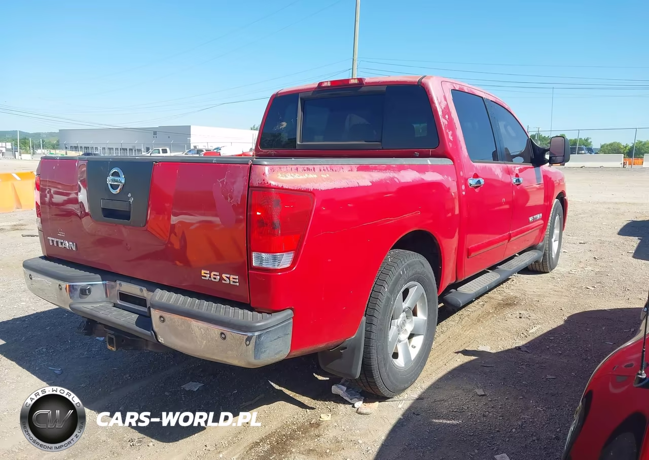 2007 Nissan Titan Se VIN:1N6BA07A67N203344 - 4
