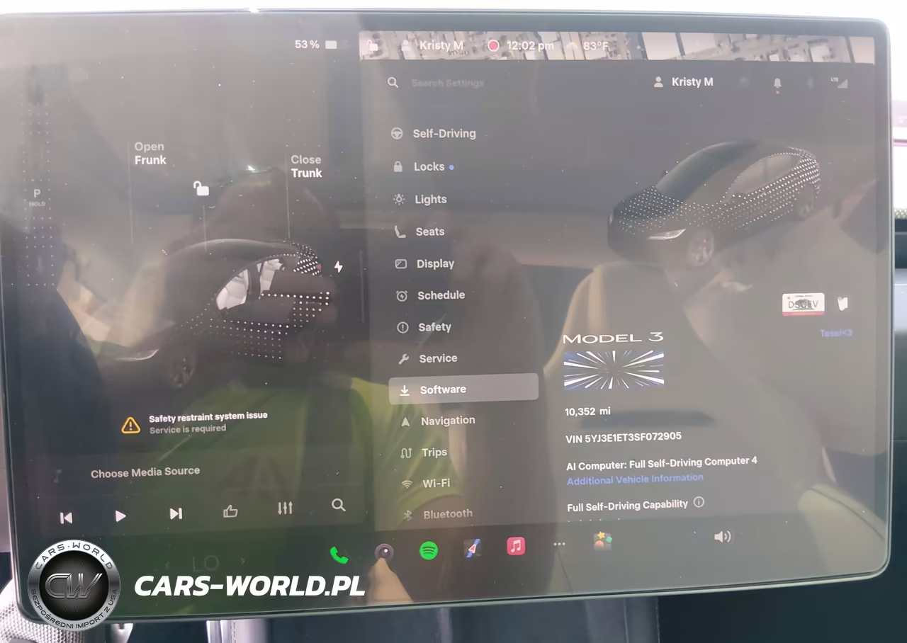 2025 Tesla Model 3 Performance All-Wheel Drive VIN:5YJ3E1ET3SF072905 - 7