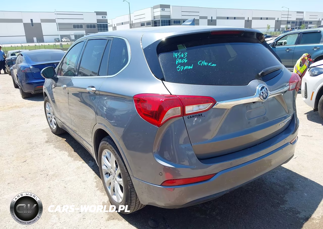 2020 Buick Envision Fwd Preferred VIN:LRBFXBSA3LD193750 - 3