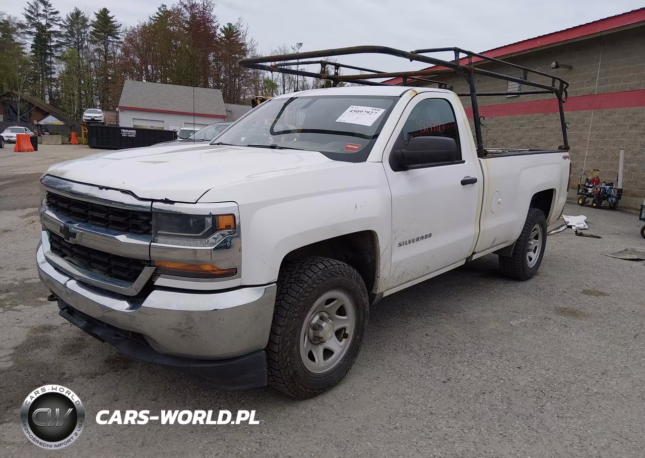 2016 Chevrolet Silverado 1500 Wt VIN:1GCNKNEC8GZ199501 - 2